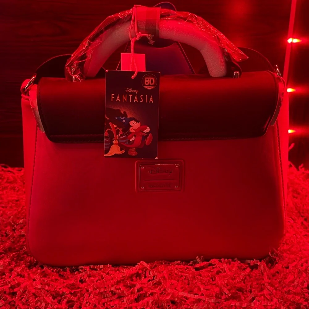 Disney Fantasia Sorcerer Mickey Mouse Cosplay Crossbody Bag - Picture 2 of 2